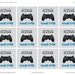 Game Over Thank You Tags in Blue Printable Video Game Party Thank You ...
