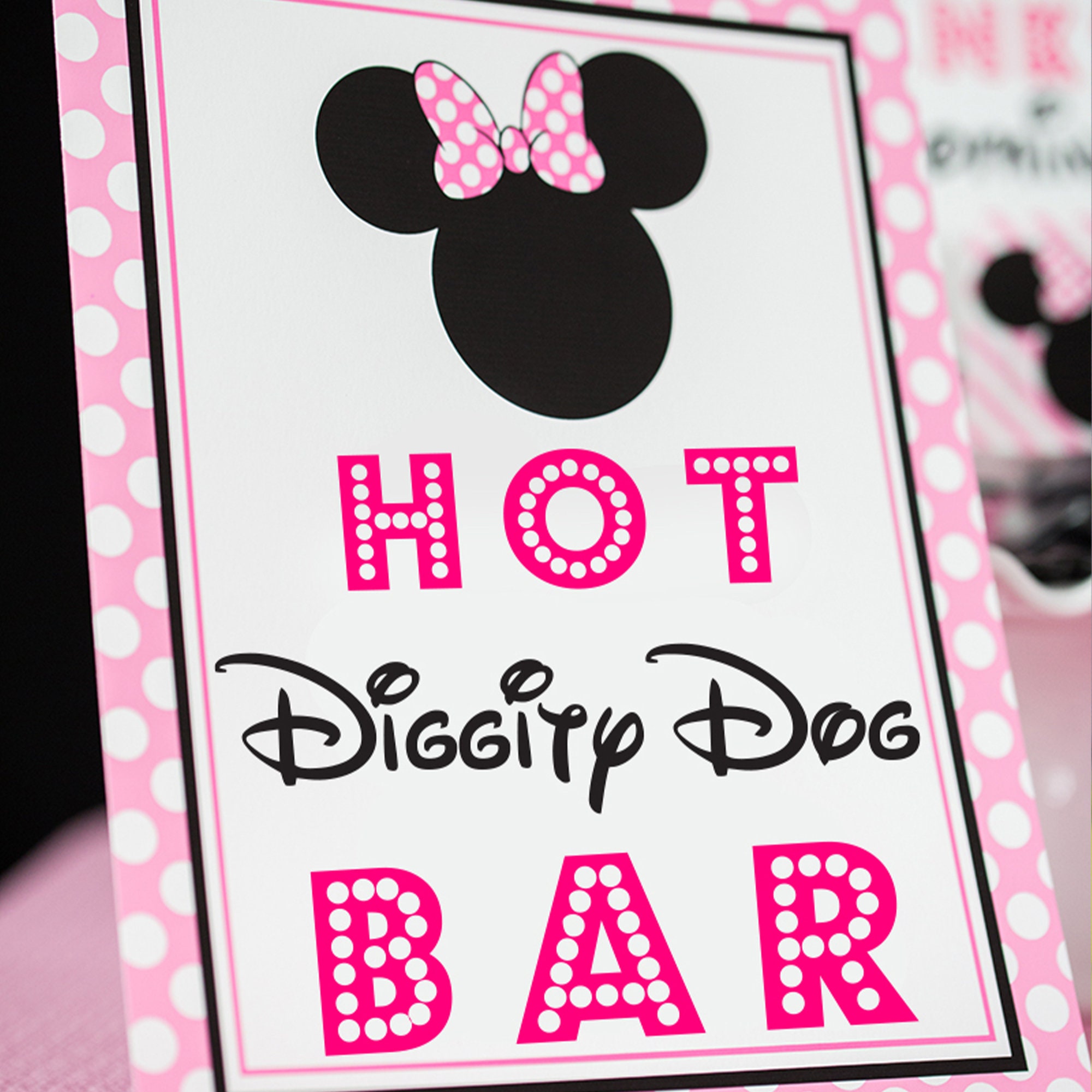 Minnie mouse belly bar hot sale