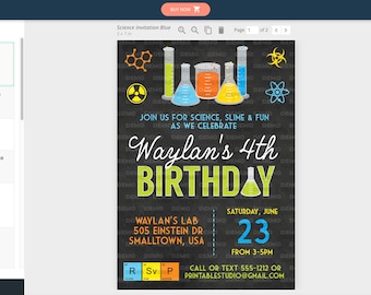 Wissenschaftsparty-Dekoration Set – 9 Schilder Für Chemie-Themengeburtstag, Verrückter Wissenschaftler, 30x22,6 Cm