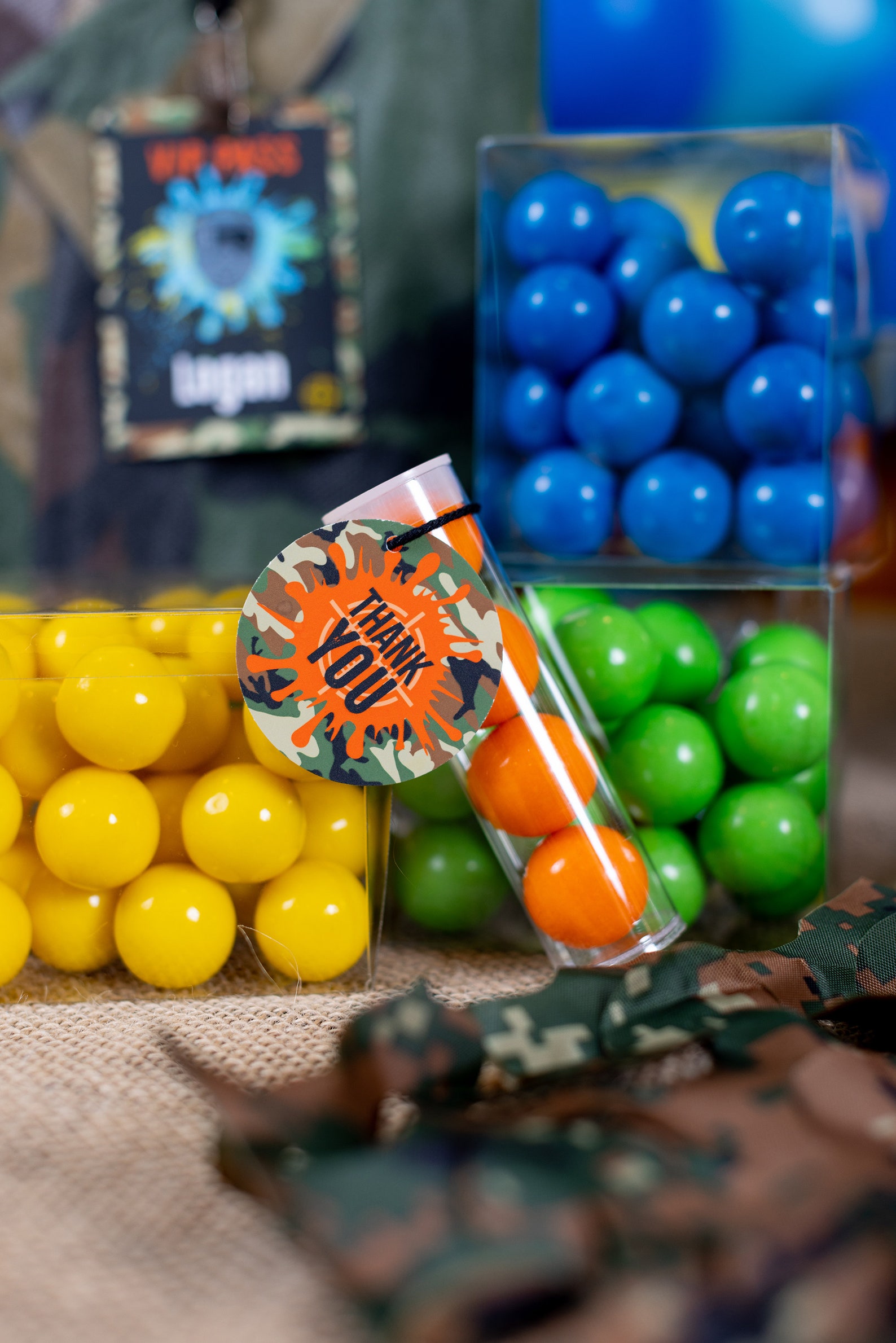 Paintball Party Decorations Paintball Birthday Decorations Etsy