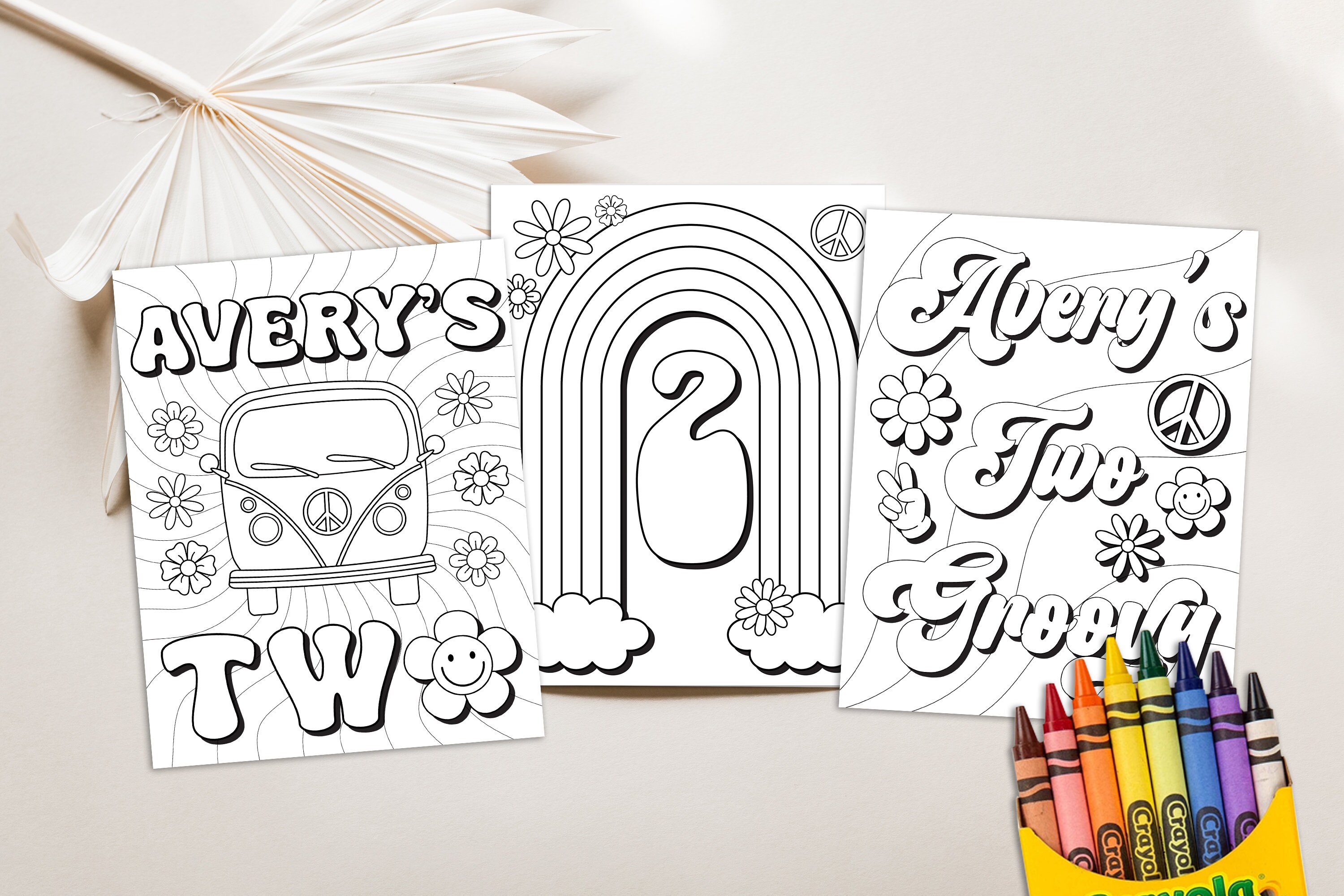 Two Groovy Coloring Pages Groovy Girl Activity Pages Two Groovy ...