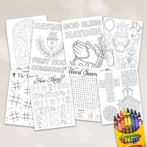 Editable Communion Coloring Pages, First Communion Activity Page First Communion Party Activities Printable Communion Coloring Page