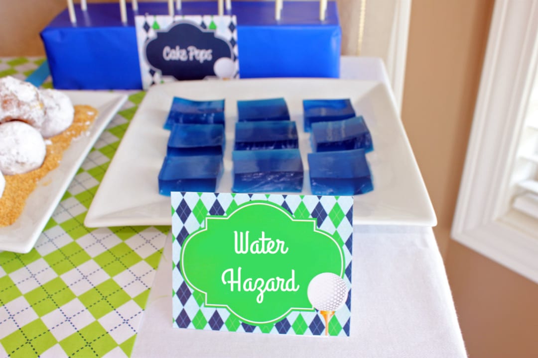 Golf Party Food Labels INSTANT DOWNLOAD - Printable Buffet Signs by ...