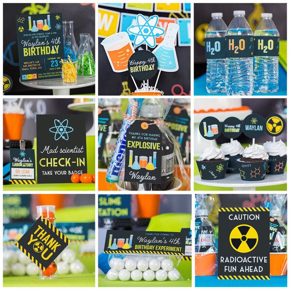 Mad Science Party - Etsy