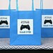 Game Over Thank You Tags in Blue Printable Video Game Party Thank You ...