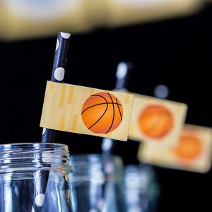 Basketball Water Labels Printable Basketball Water Bottle - Etsy