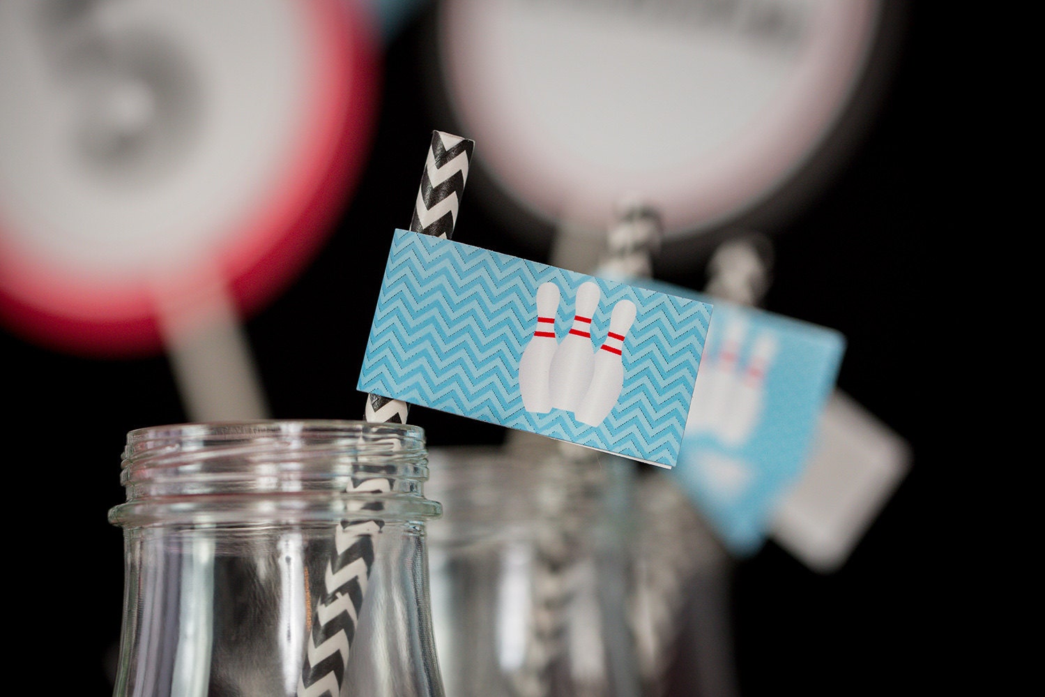 Bowling Party Drink Labels Printable Bowling Water Bottle - Etsy
