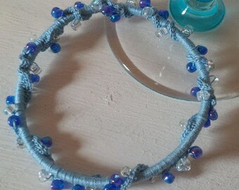 Beaded Crochet Bracelet