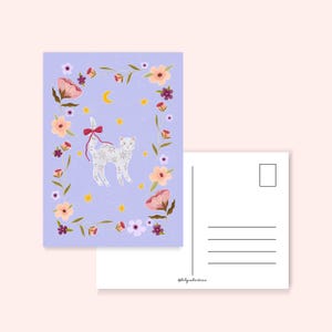 Magische Katze - Postkarte