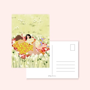 Cita de picnic - postal