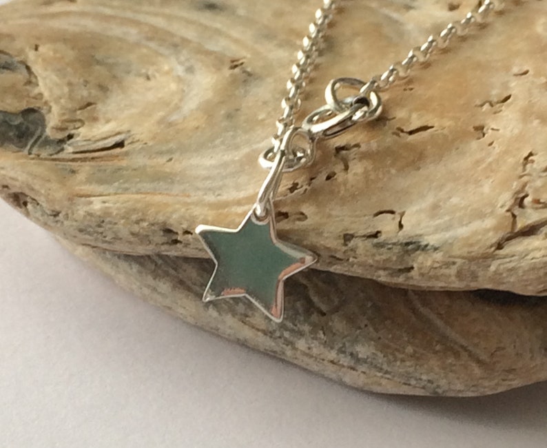 gift for her Sterling Silver Anklet handmade Boho Anklet Ankle Bracelet Ankle Chain Star Charm Anklet bridesmaid gift Star Anklet