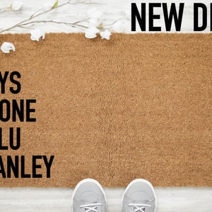 Keys Phone Lulu Stanley Doormat, Accesorios Stanley, Felpudo divertido, Tendencias ahora, Qué está de moda, Felpudo, Chica básica