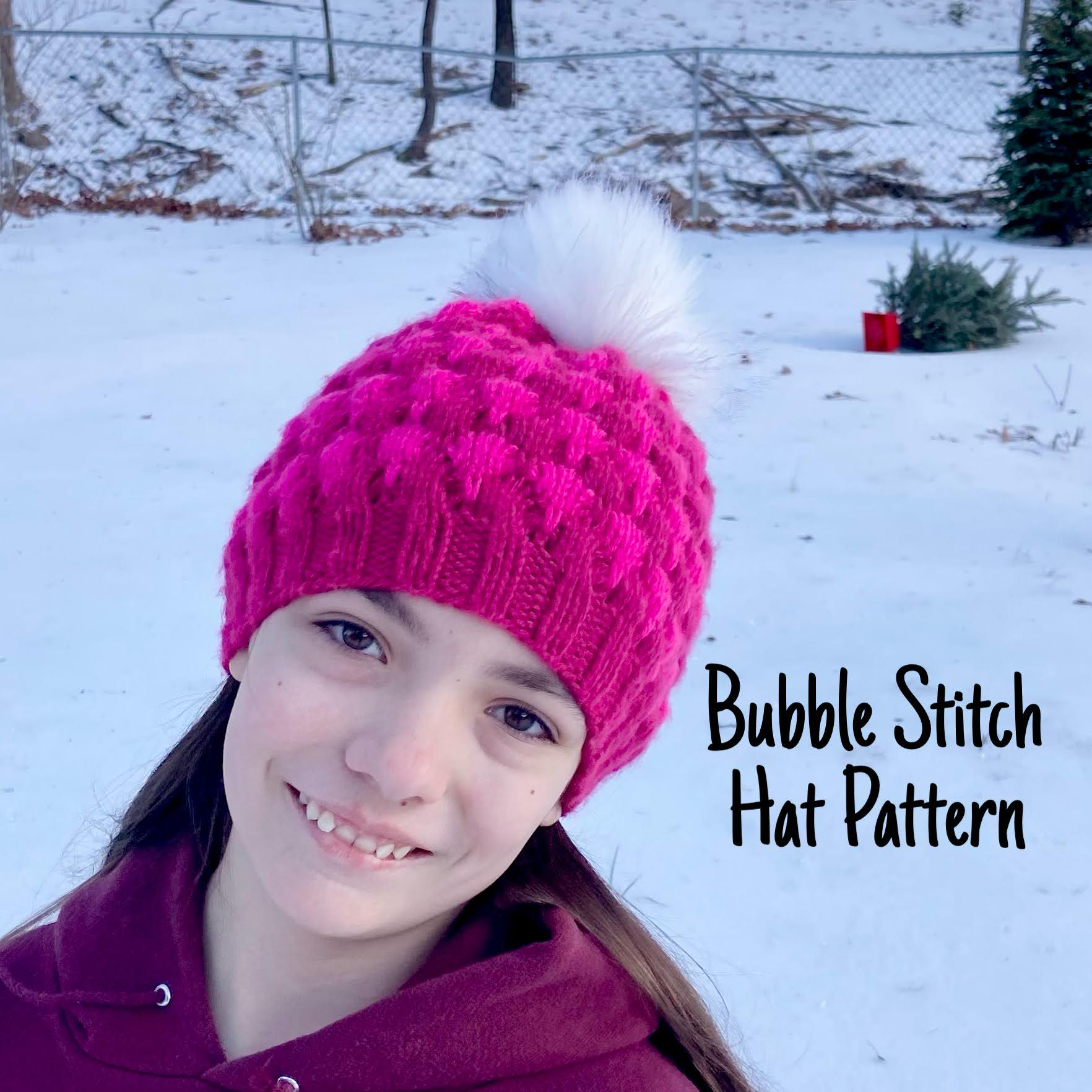 Bubble Stitch Hat