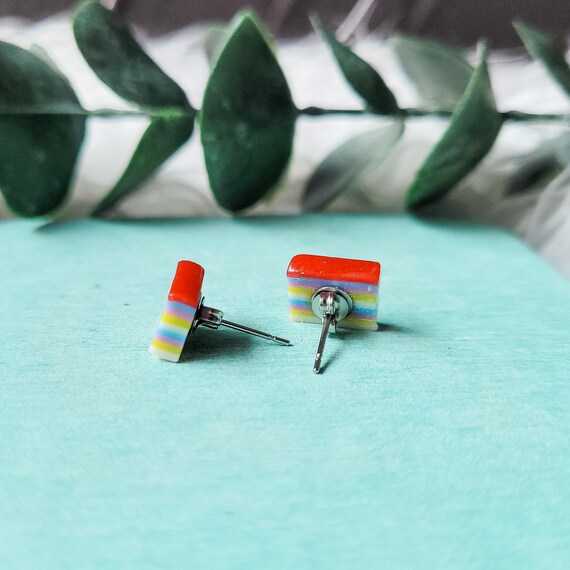 Lapis Sagu Post Earrings - Etsy New Zealand