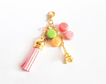 Mini Macarons Anti-dust Plug/Planner Charm