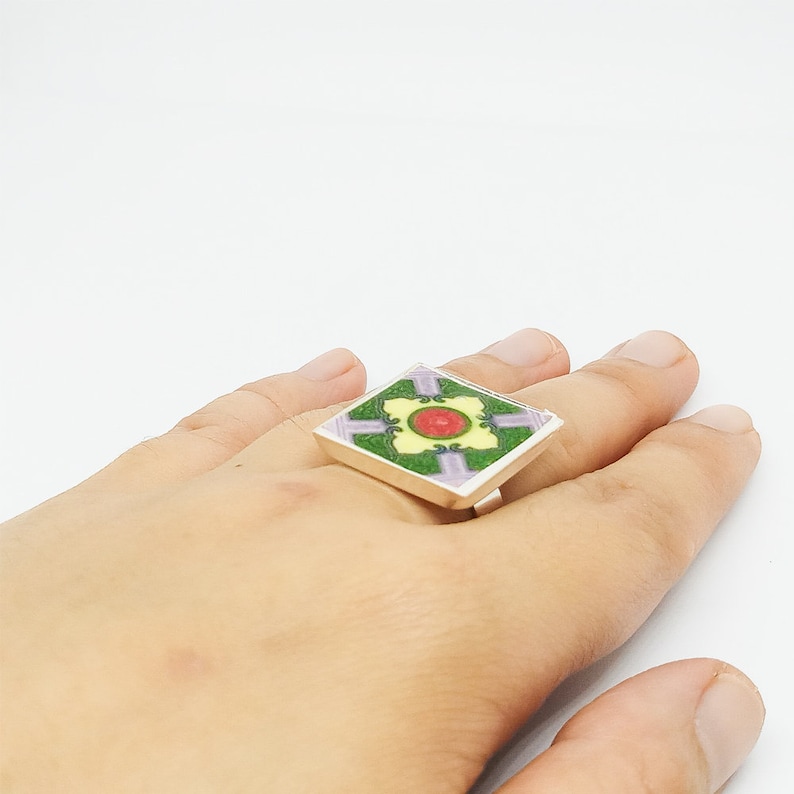 Peranakan Tile Ring