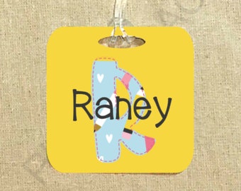 Personalized Luggage Tag, School Bag Tag, Bag Tag for Kids, Luggage Tag for Kid, Back to School