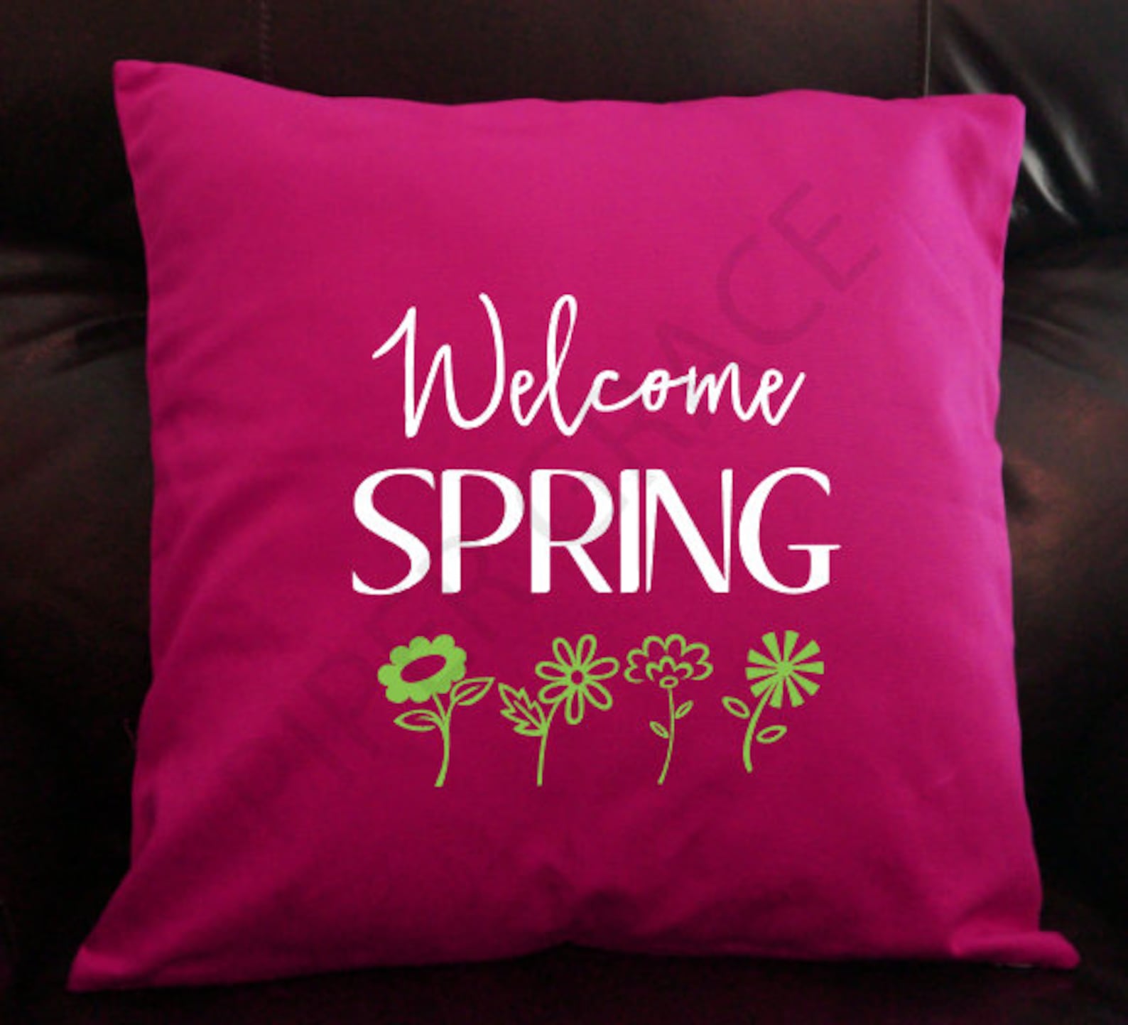 Spring Pillow Cover Spring Home Decor Spring Pillows Spring Etsy