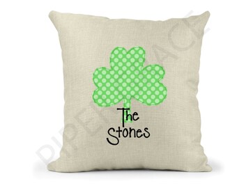 St. Patrick's Day Pillow Covers, St. Patrick's Day Pillow, Shamrock Pillow Cover, Shamrock Pillow, Shamrock Decor, St. Patrick's Day Decor