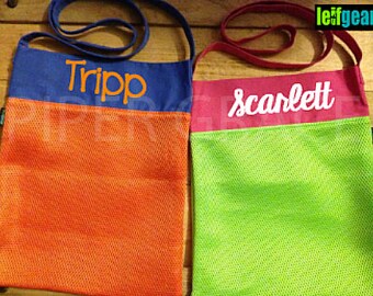 Mesh Shell Bag, Mesh Bags, Beach Accessories, Mesh Beach Bag, Small Mesh Bags, Beach Kids, Kids Beach Bags, Mesh Tote Bags, Shell Bags