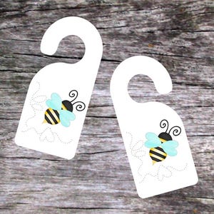 Bee Door Hanger, Bumble Bee Door Hanger, Bee Door Sign, Bee Room Decor, Bee Birthday, Bee Gifts, Bumble Bee Gifts