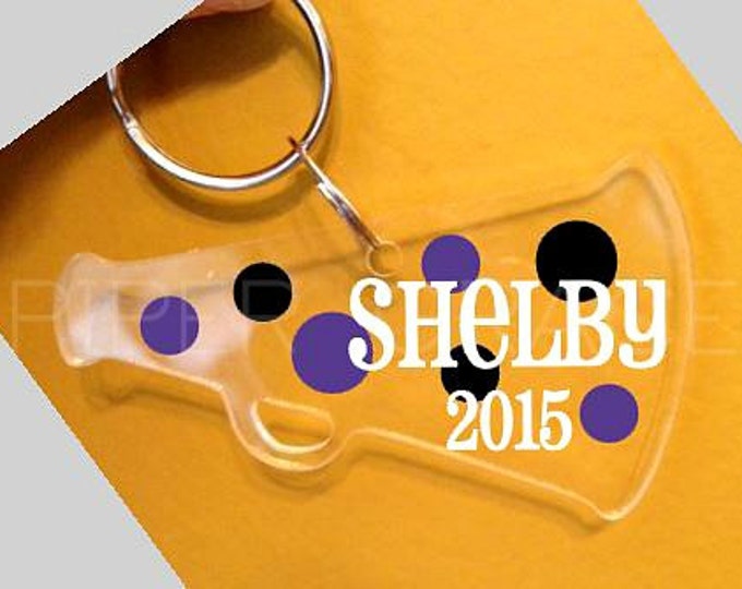 Megaphone Keychain Cheerleader Keychain Cheerleader Gifts Etsy