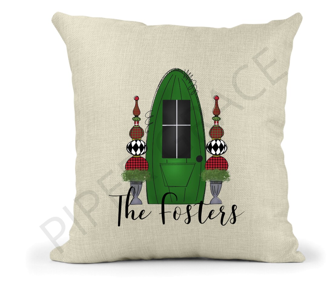 Christmas Pillow Covers, Christmas Front Door, Christmas Decor, Holiday Pillow Covers, Holiday
