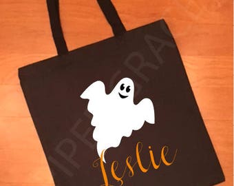 Halloween Tote Bag, Halloween Basket, Trick or Treat Bag, Halloween Bag, Kids Halloween, Tote Bag, Canvas Tote Bag, Personalized Tote Bag