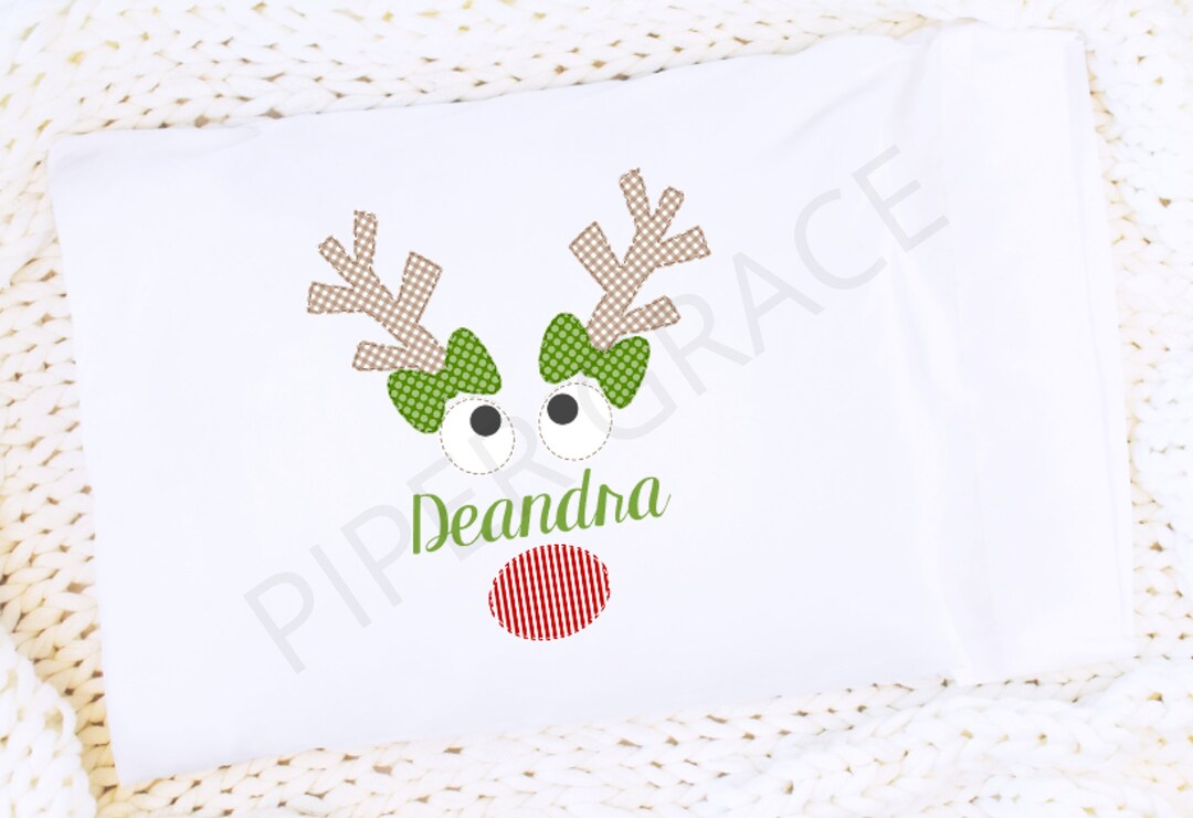 Kids Christmas Pillow, Travel Pillowcase, Kids Christmas Pillowcase