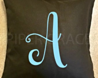 Monogram Pillow Cover, Monogram Gifts, Monogram Pillow, Personalized Gift, Housewarming Gift Ideas, Decorative Pillow Covers