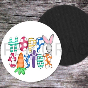 Hoppy Easter Coaster, Easter Coaster, Spring Coasters, Spring Decor, Spring Home Decor, Easter Decor, Spring Coasters, Spring Home Decor