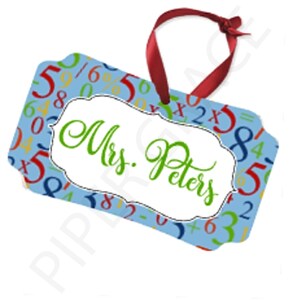 Personalized Teacher Ornament, Teacher Ornament, Teacher Appreciation Ideas, Teacher Gift Ideas, Teacher Gifts, Teacher Christmas Gifts