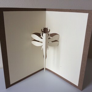 Tarjeta emergente Dragon Fly