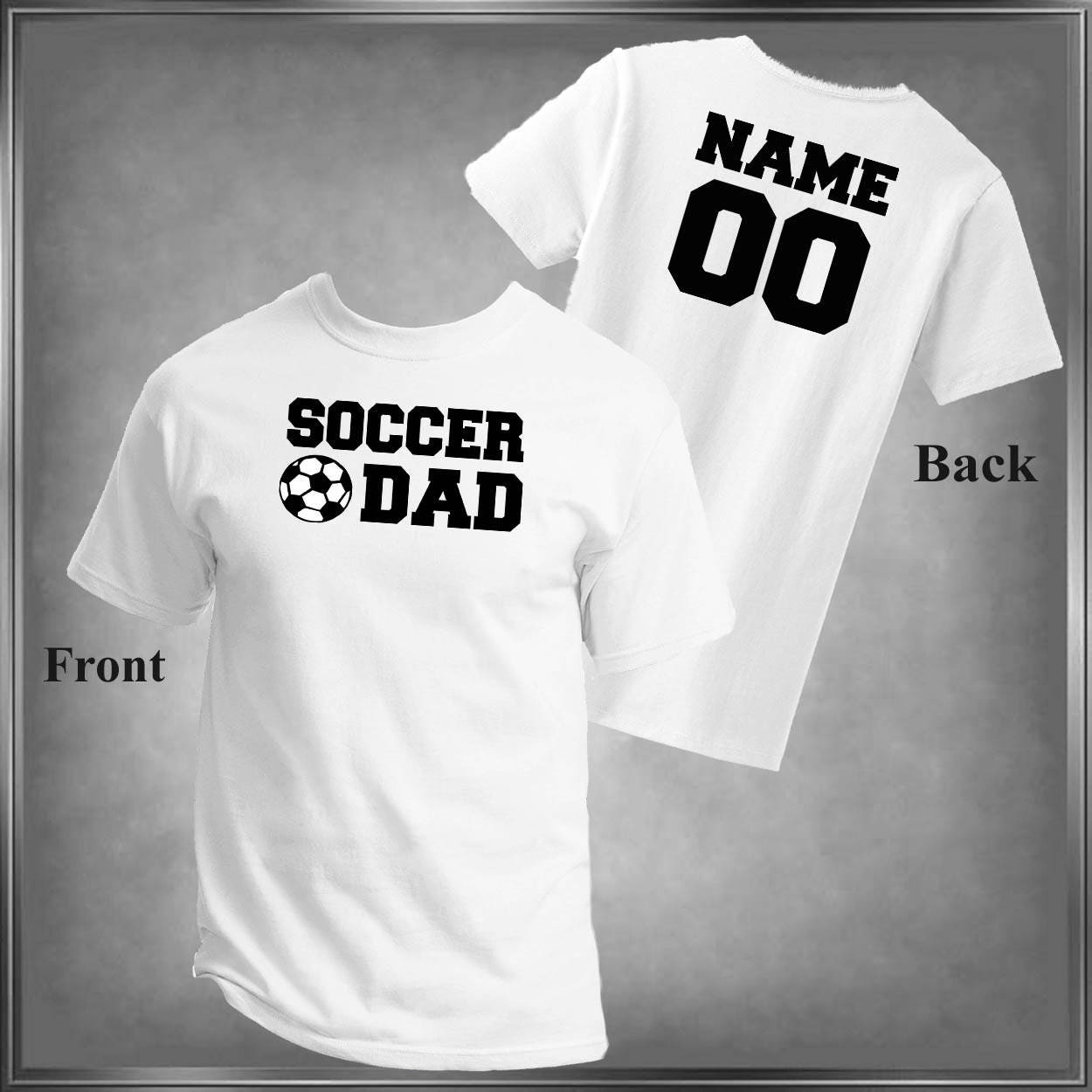 Soccer Dad Shirt or U-decide Family Member T Shirt | Etsy