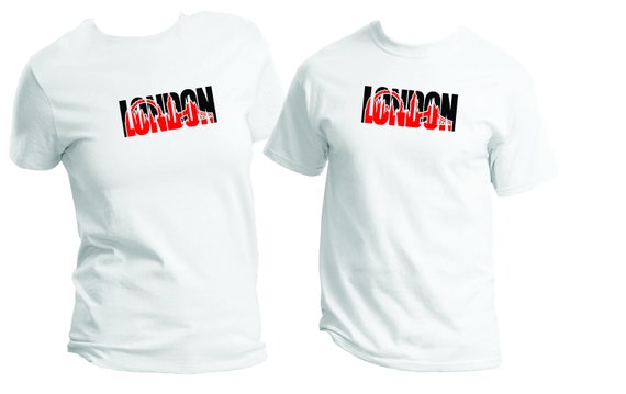 London Skyline T Shirt Personalize The Colors All Family Sizes Infant 6 Mos To Adult 6 Xl - unofficial roblox t shirt personalize with gamer username etsy