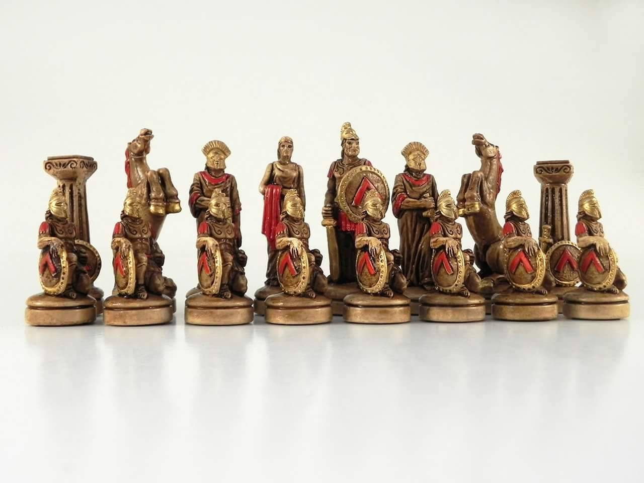 ceramic chess set handmade