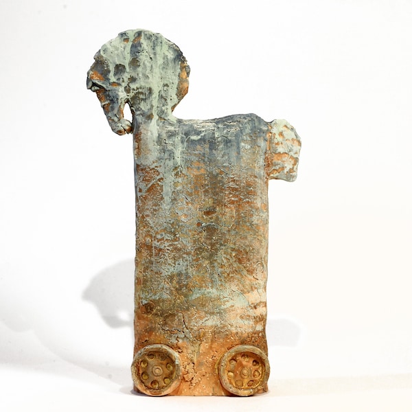 Troyan Horse, Ceramic sculpture