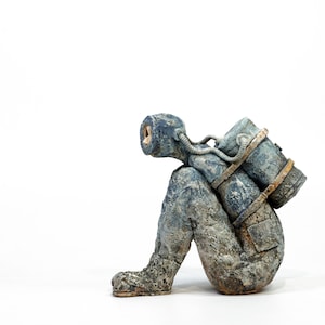 El Mar, Escultura Cerámica
