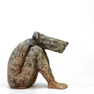 El Perro, Escultura de Cerámica