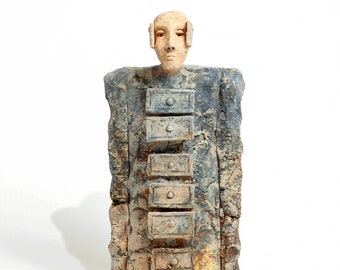 Uomo&Cassetti, Scultura in ceramica