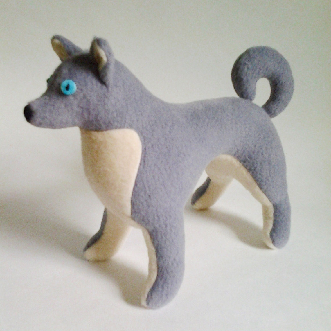 Husky Dog Pattern Plush Toy Dog Sewing Pattern Soft Toy Dog | Etsy