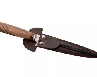 Cuchillo para asado Gaucho Argentino: Mango de acero inoxidable y madera