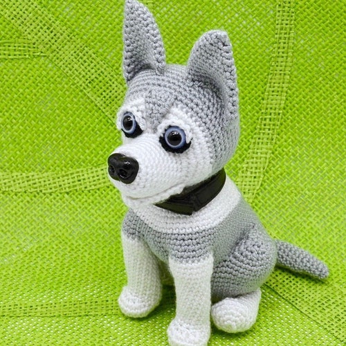 Crochet Pattern Siberian Husky Amigurumi Etsy