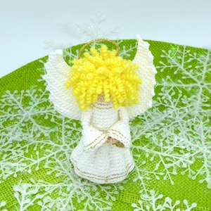 Angel Crochet Pattern, Christmas Angel, Amigurumi Angel Doll Crochet Pattern.