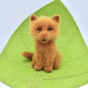 Crochet Cat Pattern, Crochet Ginger Cat Pattern, Crochet Amigurumi Ginger Cat, Realistic Cat image 3