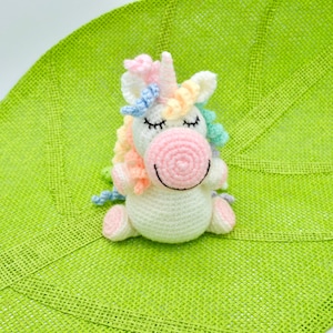 Crochet Unicorn Pattern, Crochet  Amigurumi Unicorn Pattern