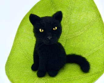 Häkelmuster für eine Katze, Häkelmuster für eine schwarze Katze, Häkelmuster für eine schwarze Amigurumi-Katze