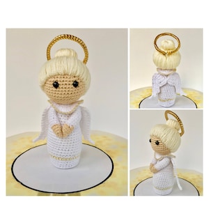 Crochet Amigurumi Doll, Angel Crochet Pattern - Angel Amigurumi Doll