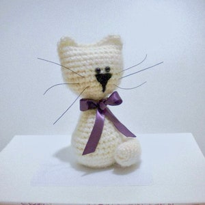 Crochet Cat Pattern, Crochet Amigurumi Cat Pattern.