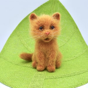 Crochet Cat Pattern, Crochet Ginger Cat Pattern, Crochet Amigurumi Ginger Cat, Realistic Cat image 8